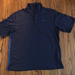 Nike dri-fit collared performance tshirt